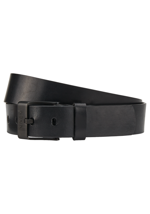 Ceinture Cuir Chronos - Noir