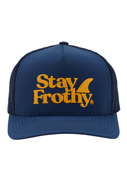 Casquette Snapback Frothy - Bleu nuit / jaune foncé View 3