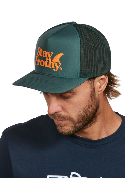 Casquette Snapback Frothy - Sage / Orange View 6