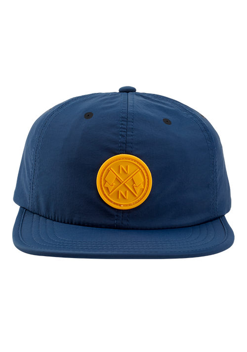 Casquette Strapback Flight - Bleu nuit / jaune foncé