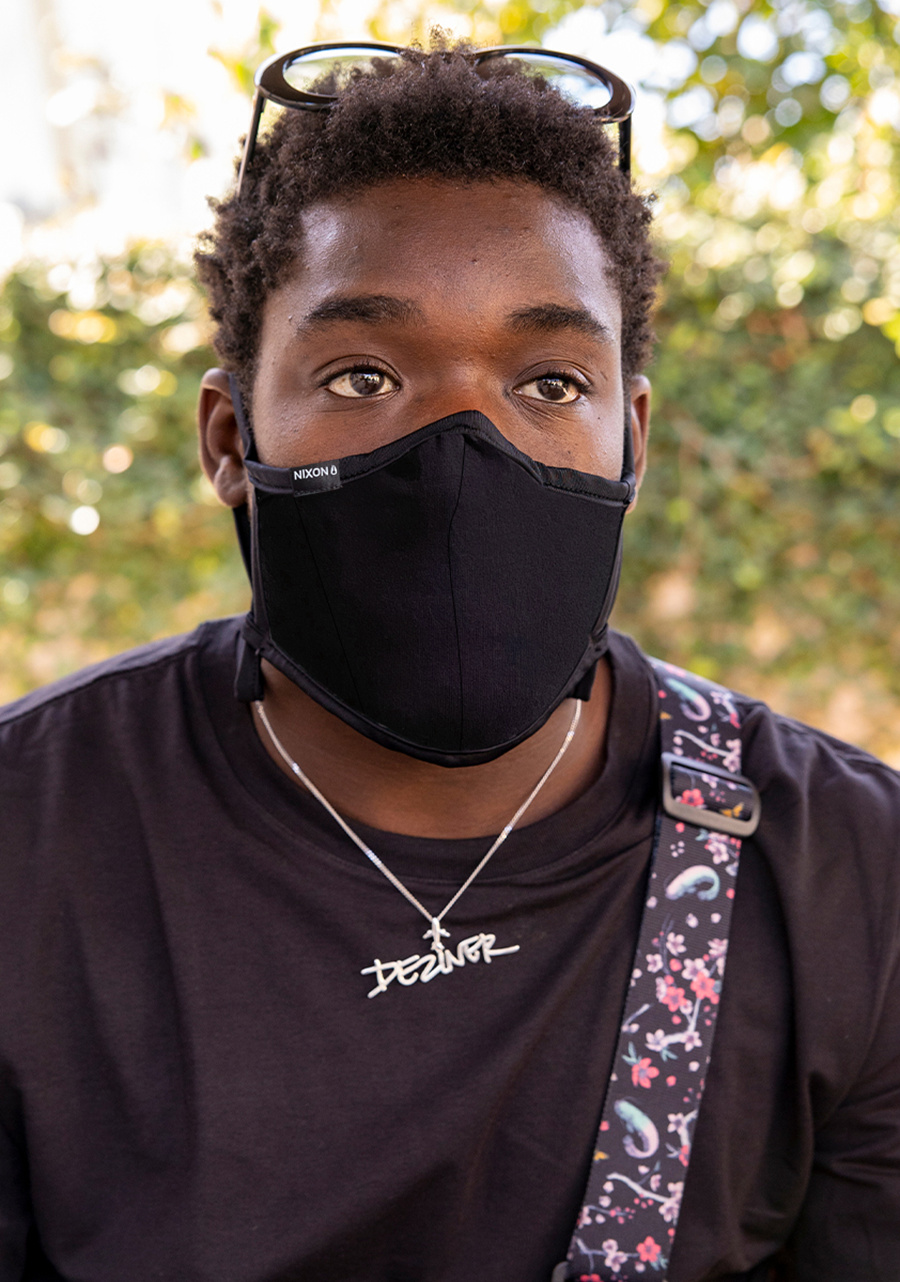 Masque facial Flipside - Tout noir