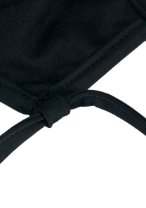 Masque réversible - Noir uni View 3