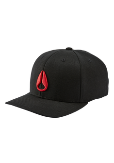 Deep Down Snapback - Noir / rouge