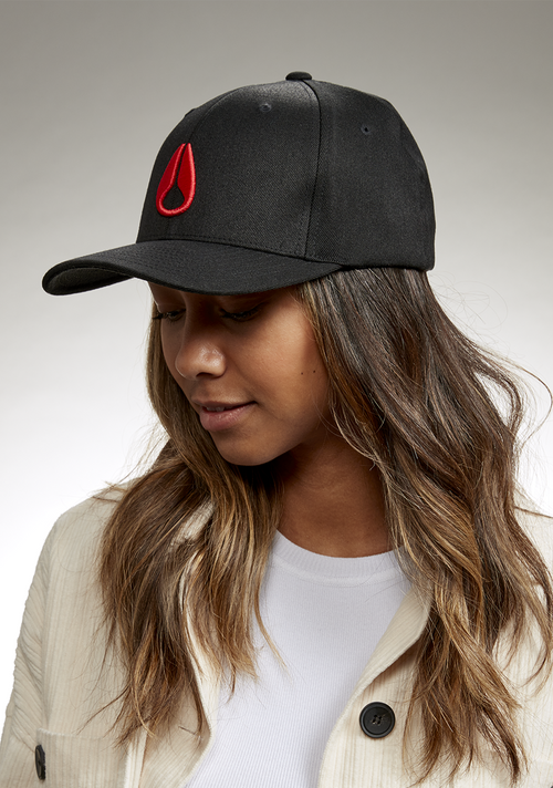 Deep Down Snapback - Noir / rouge