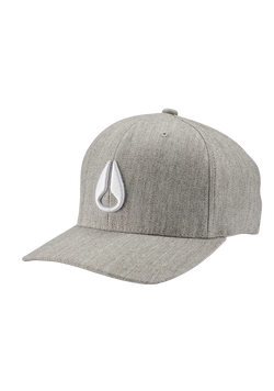 Deep Down Snapback - Gris moucheté / blanc