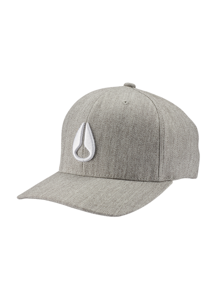 Deep Down Snapback - Gris moucheté / blanc View 1