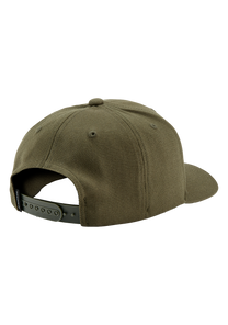 Deep Down Snapback - Vert olive View 2