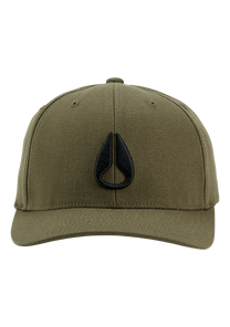 Deep Down Snapback - Vert olive View 3