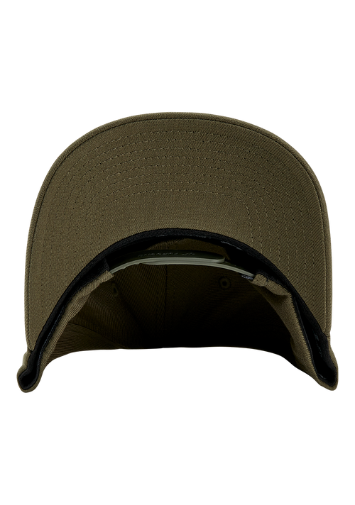 Deep Down Snapback - Vert olive