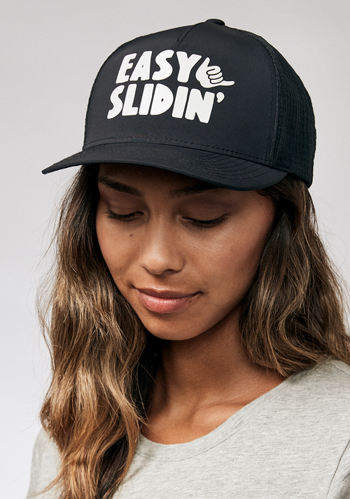 Casquette camionneur Slidin - Noir