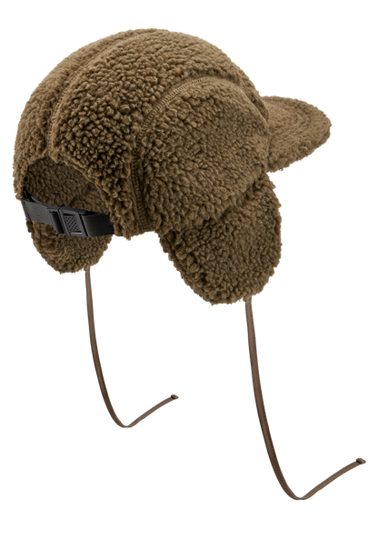 Casquette avec cache-oreilles Babs - Vert olive View 2