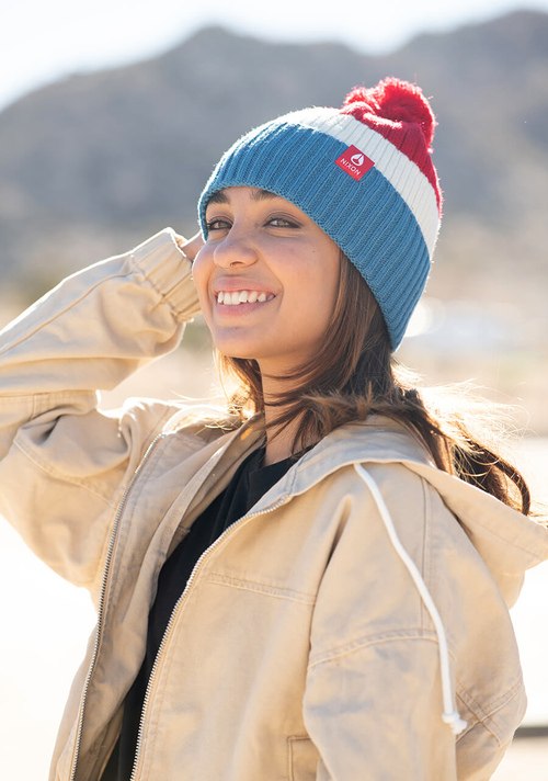 Bonnet à pompon Schrader - 