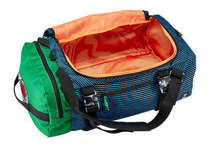 Grateful Dead Escape Duffel 45L - Black / Blue / Green View 3