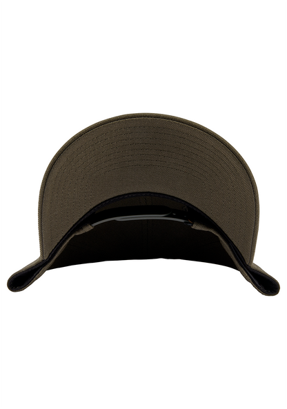 Snapback Deep Down Athletic - Vert olive / noir View 8