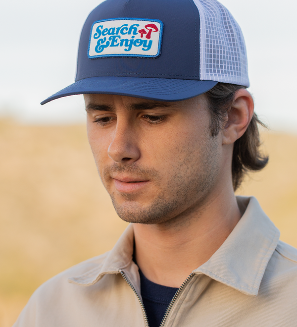 Searchin Trucker - Bleu marine / blanc