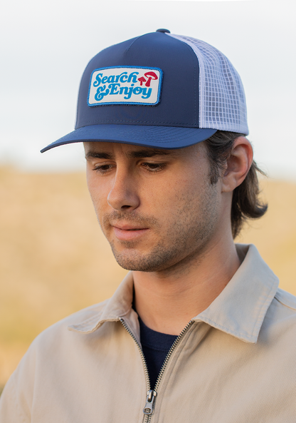 Searchin Trucker - Bleu marine / blanc View 8