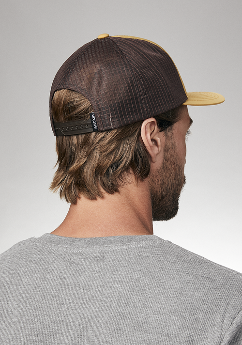 Pack It Out Trucker - Yellow / Brown