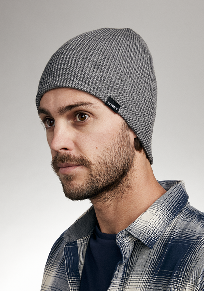 Kingman Wool Beanie - Gris moucheté View 3