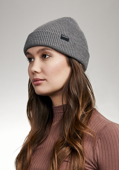 Kingman Wool Beanie - Gris moucheté View 5