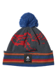 Ridge Pom Beanie - Bleu marine / multicolore