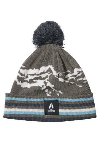 Ridge Pom Beanie