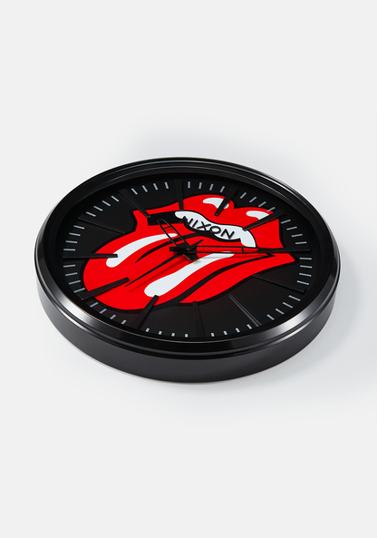 Rolling Stones Sentry Wall Clock - Noir / noir View 4