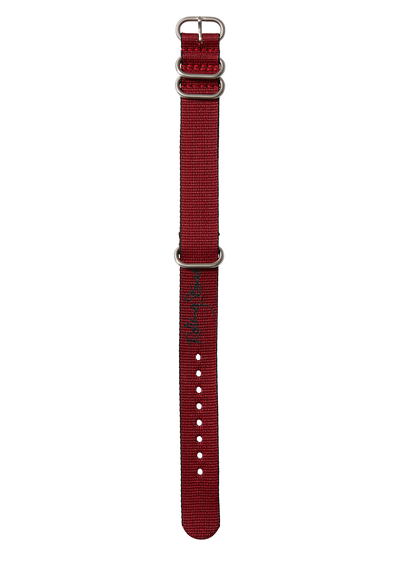 Rolling Stones 20mm Recycled One Piece Band - Rouge