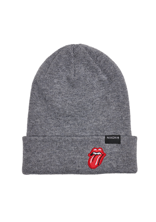 Rolling Stones Beanie - Gris moucheté