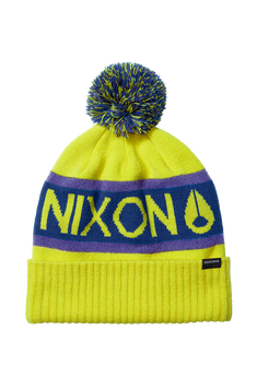 Teamster Beanie  II - Citron / Purple