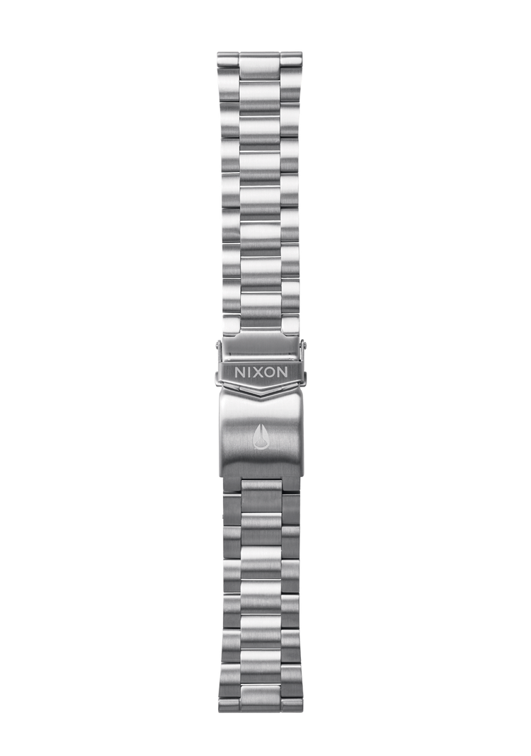 Bracelet en acier inoxydable de 20 mm - Tout argent