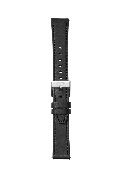 20mm Horween Leather Band - Black