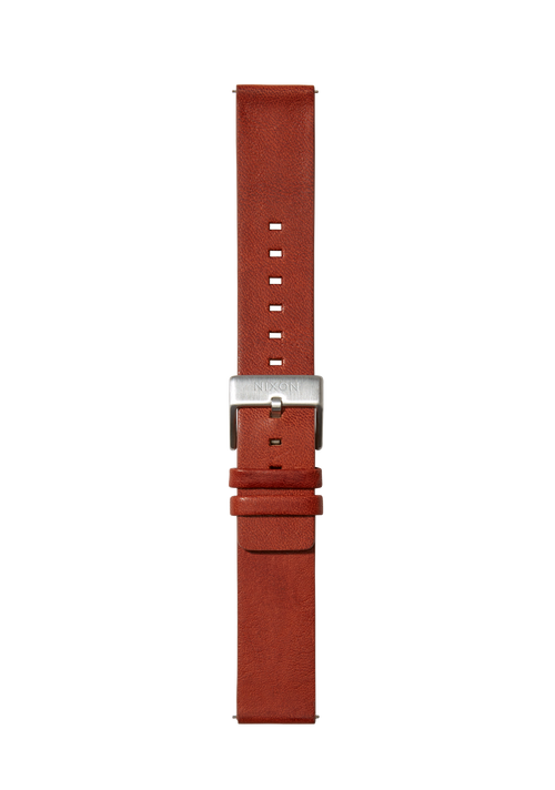 20mm Veg Tanned Leather Band - Cognac