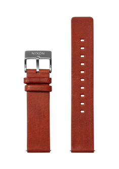 20mm Veg Tanned Leather Band - Marron