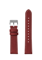 Bracelet en cuir cousu de 20 mm
