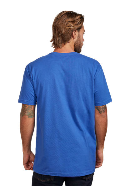 Basis Repreve® T-Shirt - moucheté Bleu saphir / Gris View 5