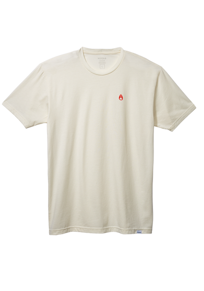 Sparrow Repreve® T-Shirt - Naturel / rouge View 1