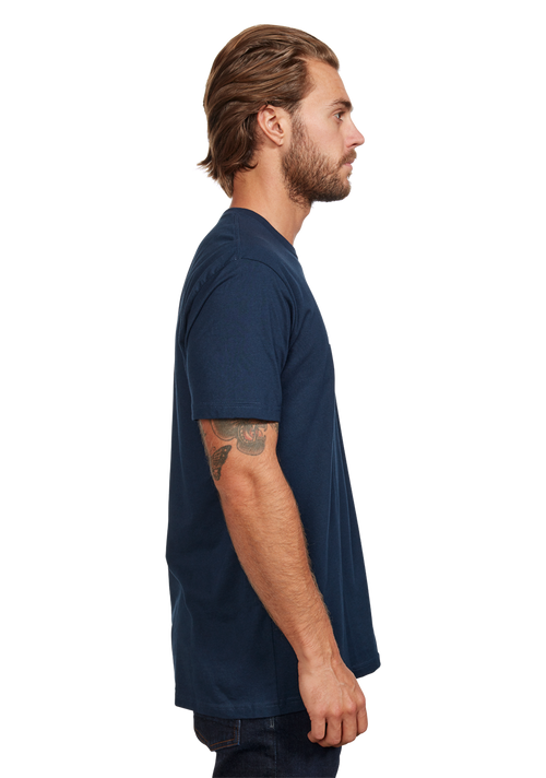 OG Script Eco-Repreve® T-Shirt - Bleu marine / blanc