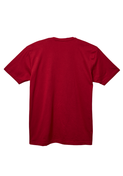 OG Script Eco-Repreve® T-Shirt - Rouge cardinal / blanc View 2