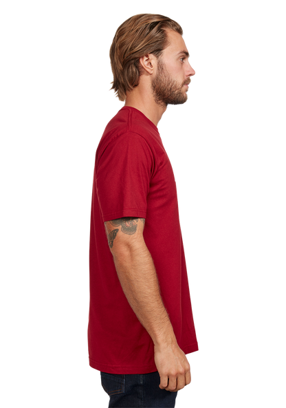 OG Script Eco-Repreve® T-Shirt - Rouge cardinal / blanc View 4