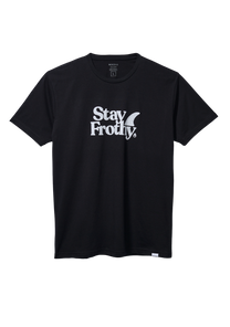 Stay Frothy Repreve® T-Shirt - Noir / blanc View 1