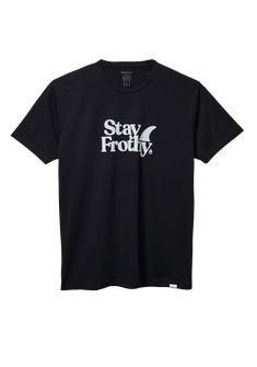 Stay Frothy Repreve® T-Shirt - Noir / blanc