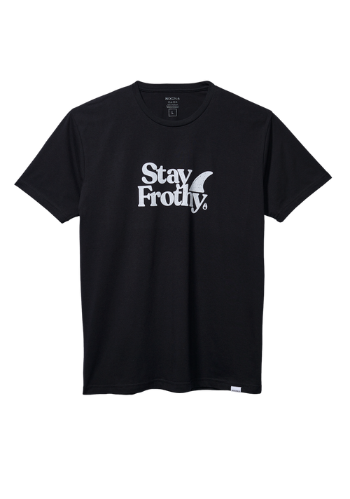 Stay Frothy Repreve® T-Shirt - Noir / blanc