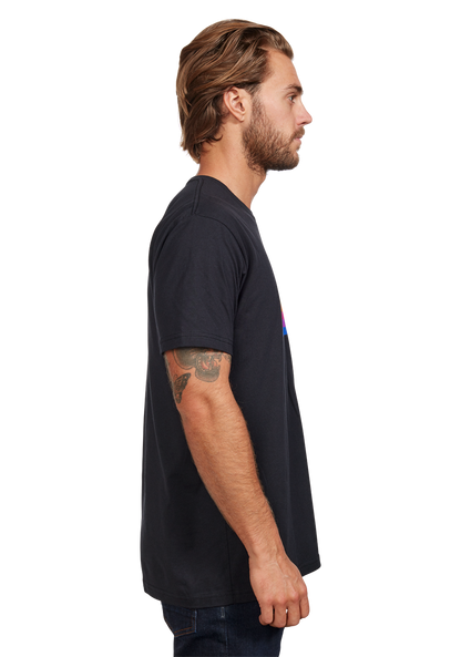 Vibes Repreve® T-Shirt - Noir / blanc View 4