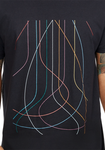 Winger Repreve® T-Shirt - Noir / multicolore View 6