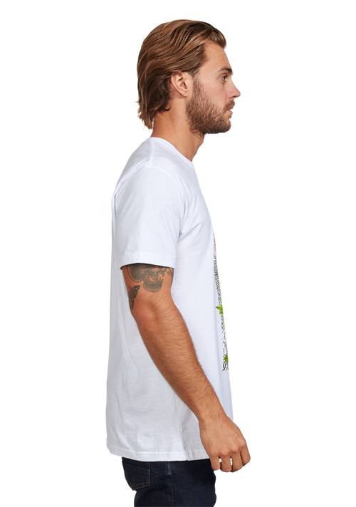 Warped Repreve® T-Shirt - Blanc / Multicolore