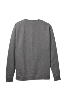 Sweat-shirt Rosas à col ras du cou - Gris foncé moucheté / Gris View 2